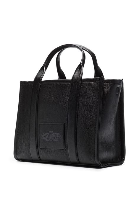 borsa the leather medium tote donna nera MARC JACOBS | H004L01PF21001